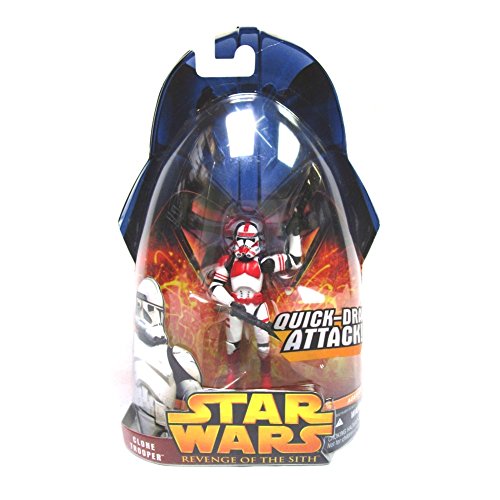 Star Wars - Revenge of the Sith Clone Trooper (Quick-Draw Attack!) (Red) Shock Trooper