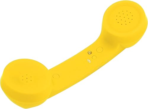 Teléfono retro con Bluetooth, receptor de teléfono a prueba de radiación para teléfono celular con llamada cómoda, clásico vintage inalámbrico