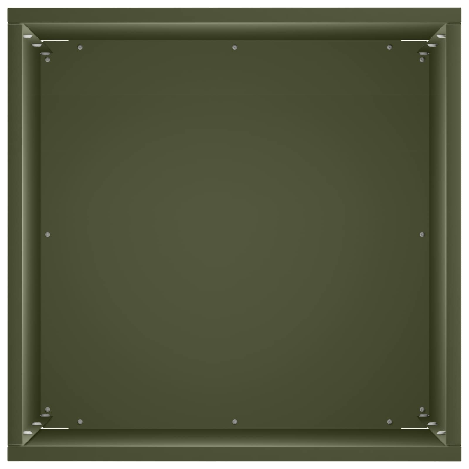 Genérico Macetero de Jardín 2 uds. Verde Oliva 30 x 30 x 40 cm,Casa y jardín,Maceteros y jardineras,6.2 kg-8005337