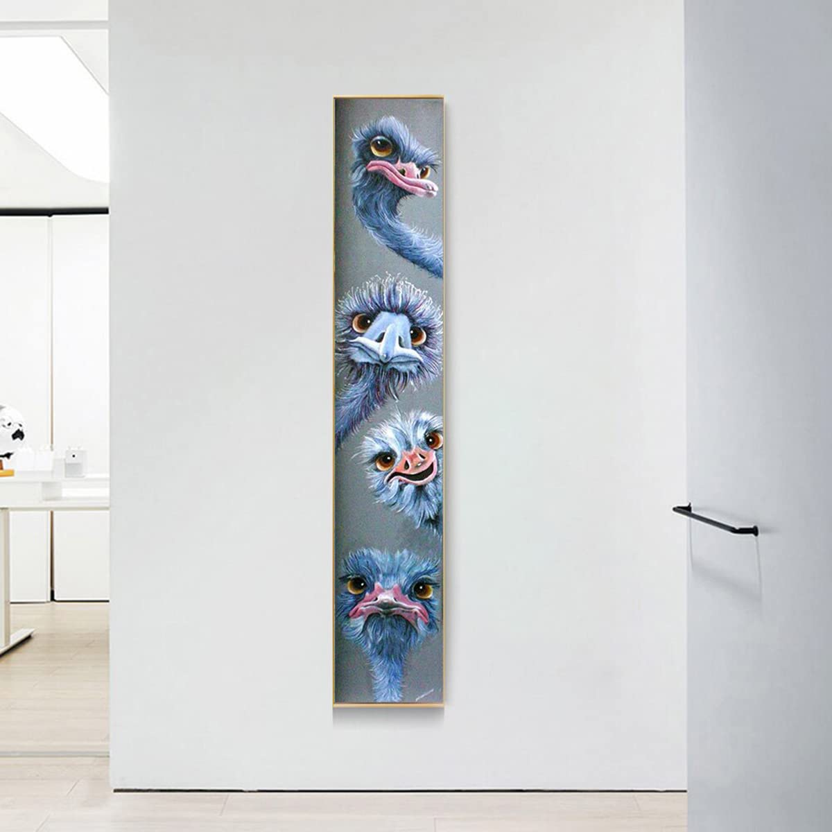 Instarry DIY 5D Diamond Painting Zubehör Full Groß Strauß Home Decor 230x50 cm