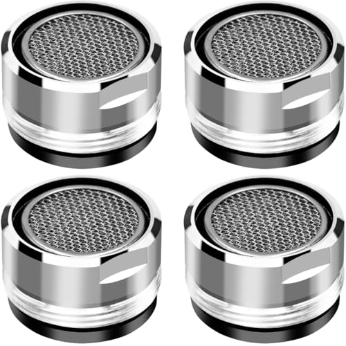 LICQIC Inserto di ricambio per filtro rubinetto, aeratore maschio per rubinetto, ugello filtro rubinetto per risparmio idrico per lavello da cucina, bagni, servizi igienici, ristoranti