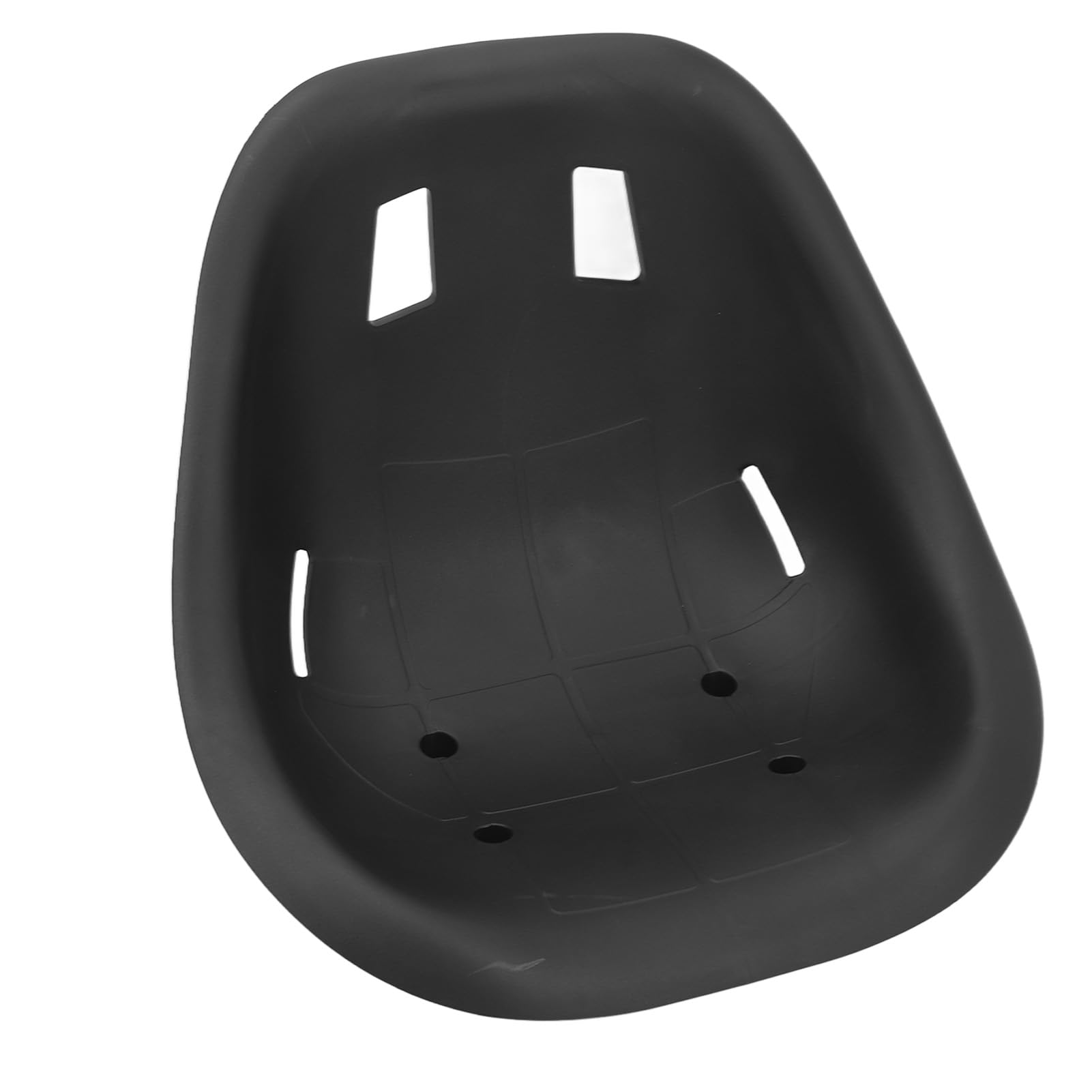 Irfora Selle de Siège de Grande Taille, Dossier, Conception Ergonomique Confortable, Matériau ABS, Facile à Nettoyer, pour Karts, Voitures Dérive, Voitures D'équilibre avec Support