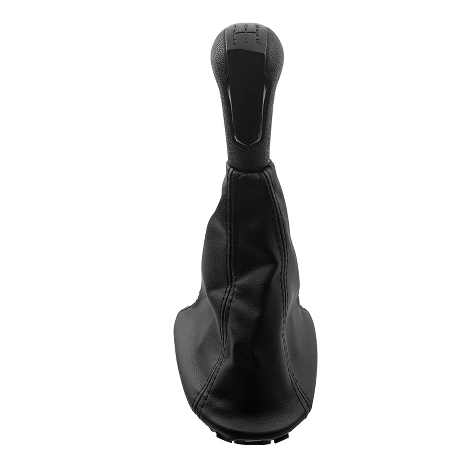 Jeocoai Black Car Gear Knob Gear Shift Knob Gaiter Boot Cover Handbrake Parking For Chevrolet For Chevy(Black)
