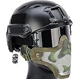 ● Gafas de tres colores: la lente utiliza material de PC, tiene una buena función anti-vaho, anti-impacto, anti-rayado y 100% anti-UV. Protección antivaho y rayado de la capa de membrana exterior, puede soportar salpicaduras de polvo o líquidos