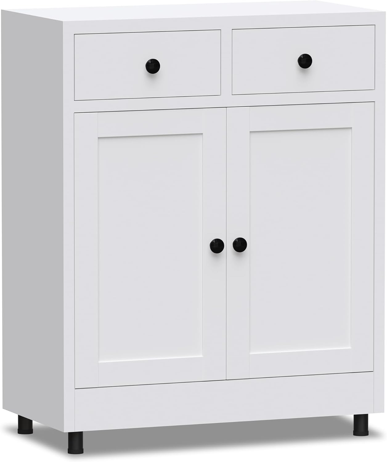 JINKUR Metal Pantry Storage Cabinet