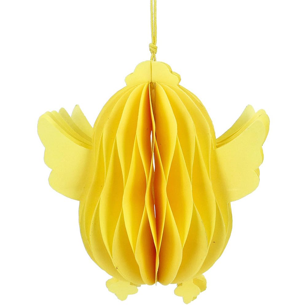 Crafty Capers Easter Chick | Honeycomb Hanging Decoration | 12cm Tall