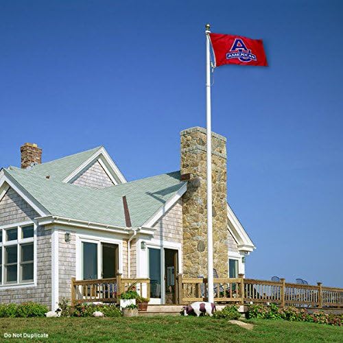 AU Eagles Red College Flag - Image 4