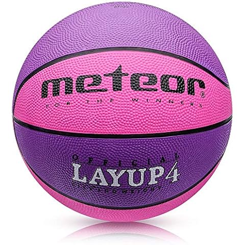 meteor Balón Baloncesto Talla 4 Layup Cover