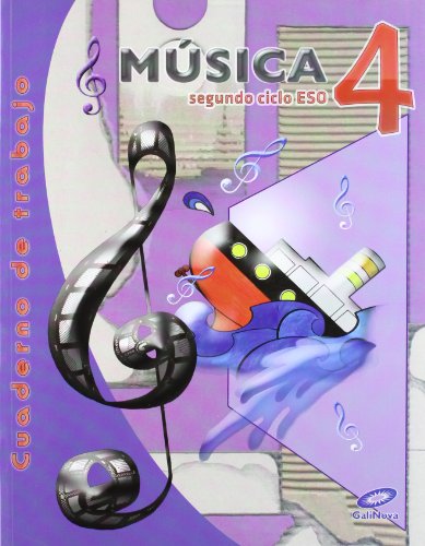 Portada de Música 4° ESO S. XXI Cuaderno