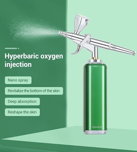 I-BEAUTEE Kit de Aerógrafo Sem Fio de Alto Fluxo de Ar, Compressor de Escova de Ar Portátil Sem Fio,