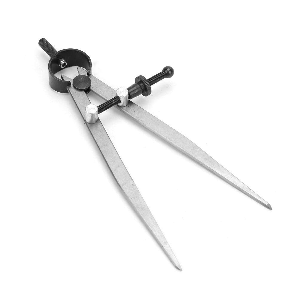 Wing Divider Compass, Spring Divider Caliper, Spring Divider Compass, Wide Application Leathercraft Compass, do sprzętu warsztatowego do sprzętu przemysłowego (150 mm)