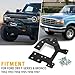 for Ford OBS Dash Repair Bracket & Headlight Switch Bracket for Ford 1992-1997 F-Series & Bronco Dual Tank Back Window