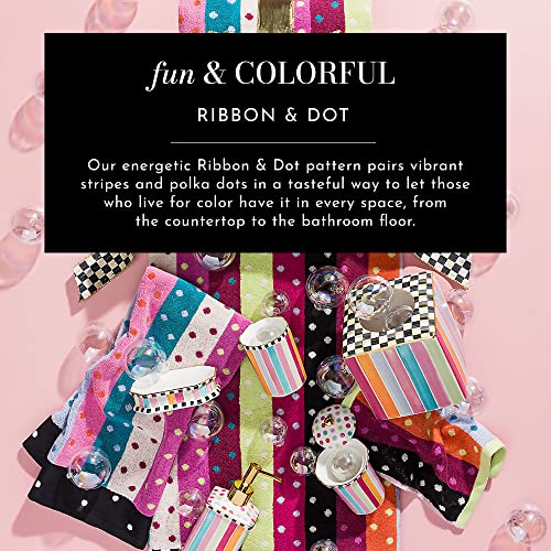 Mackenzie-Childs Ribbon & Dot Bath Towel, Cute Decorative Towel For Bathroom #TOP2