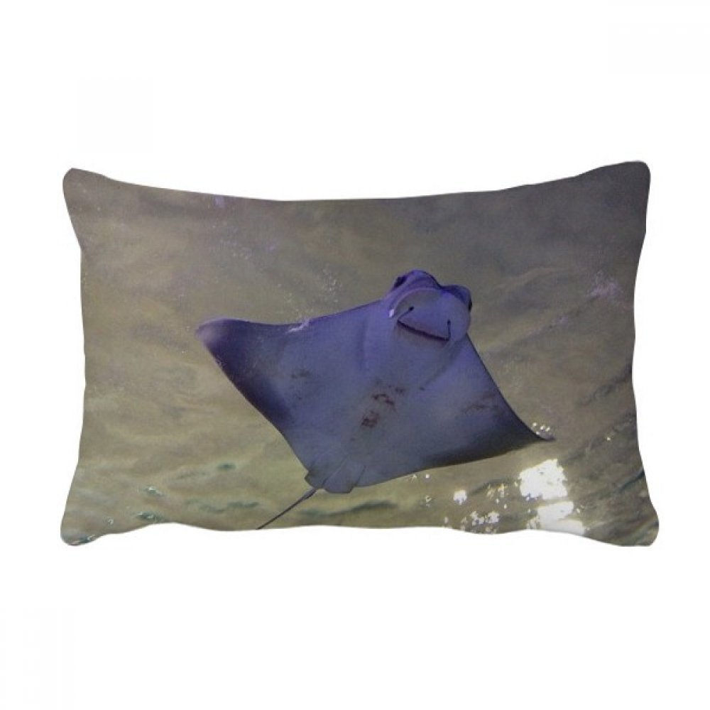 Coussin décoratif océan 16x24 pouces imprimé photo pour salon