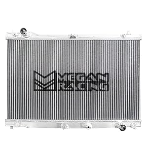 Compatible/Replacement for 13-14 GS350 Megan Radiator (Aluminum Silver Natural)