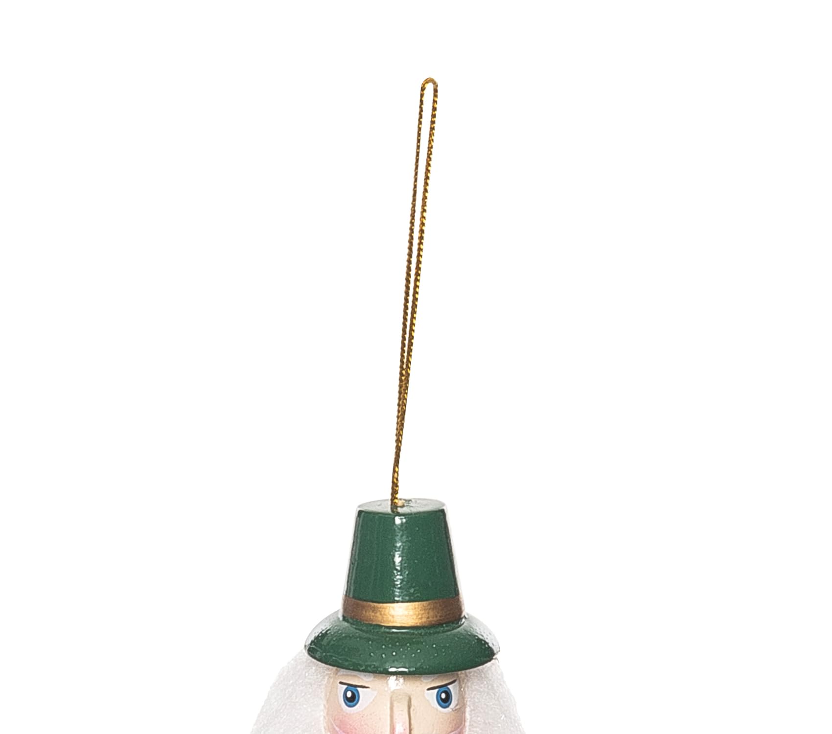 GALLERIE II Irish Nutcracker Ornament Green
