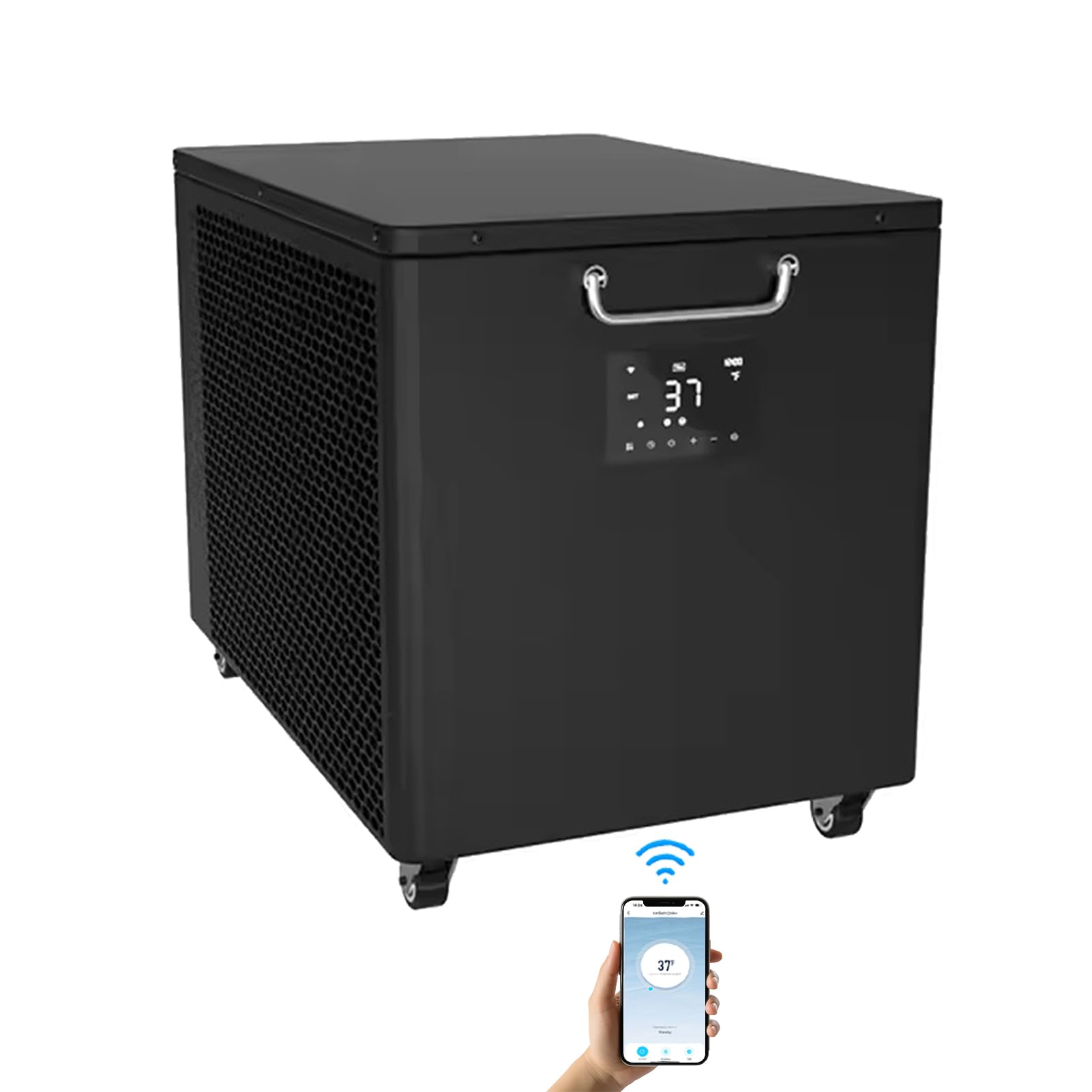 ICEPANGZI 1hp Ice Bath Chiller,Cold Plunge Chiller for Ice Bath Tub& Hot Tub,Ice Bath Water Chiller for Cold Plunge Tubs,Cold Plunge With Chiller And Filter for Athletes Recovery