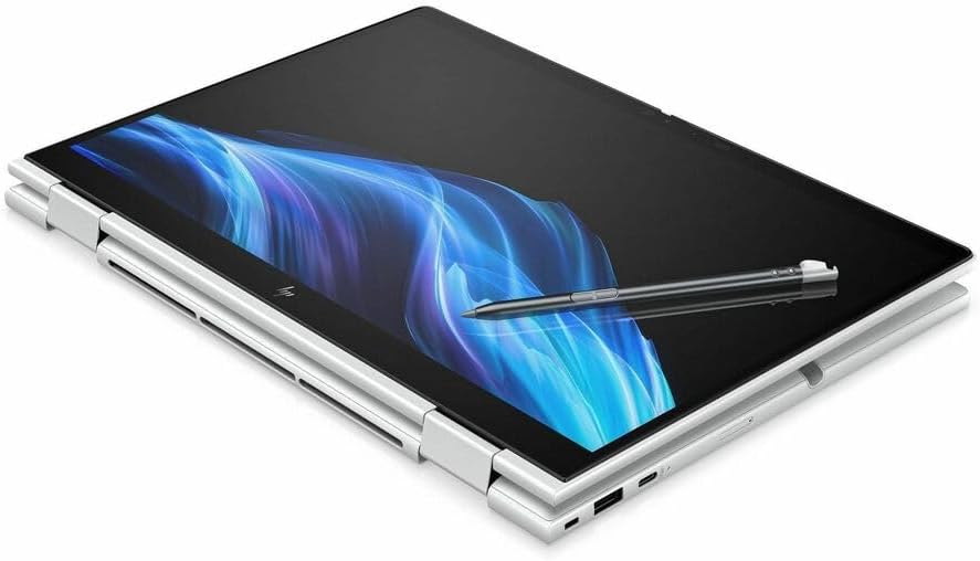HP EliteBook 8 Flip G1i 13.3" Touchscreen Convertible 2 in 1 Notebook - WUXGA - Intel Core Ultra 7 265U - vPro Technology - 16 GB - 512 GB SSD - English Keyboard - Glacier Silver
