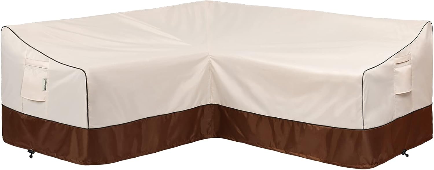 Bestalent Outdoor Furniture Cover for Patio Sectional Sofa