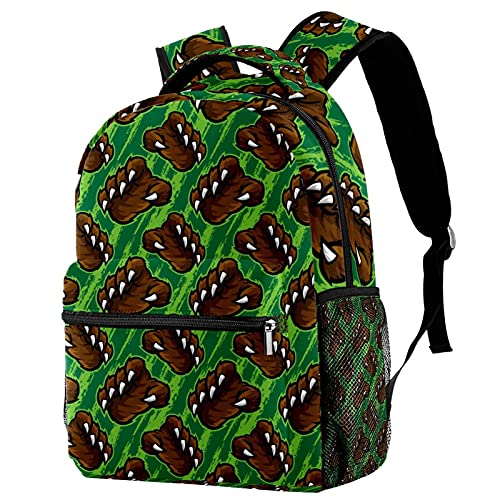 Sac à dos d'école motif floral multicolore pour ordinateur