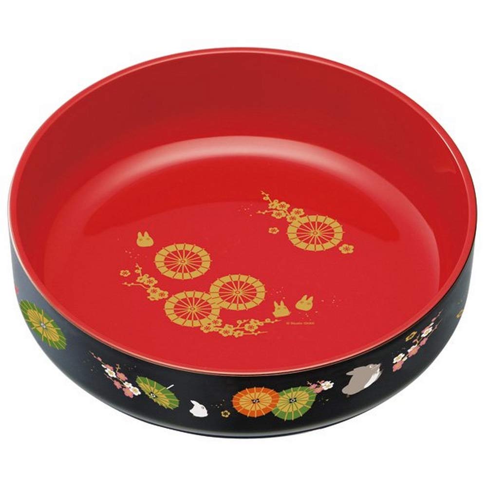 Studio Ghibli - My Neighbor Totoro - Totoro, Skater Traditional Japanese Lacquer Ware - Snack Bowl
