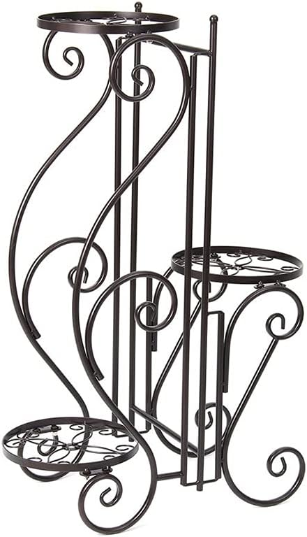 3Tiers Home Floor-Style Living Room Flower Pot Shelf Indoor Outdoor Garden Plant Shelves