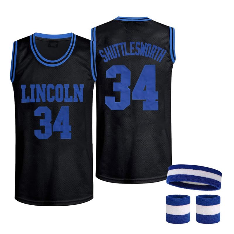 Genericmens Jesus Shuttlesworth Basketball Jersey 34 Lincoln High - Main Image