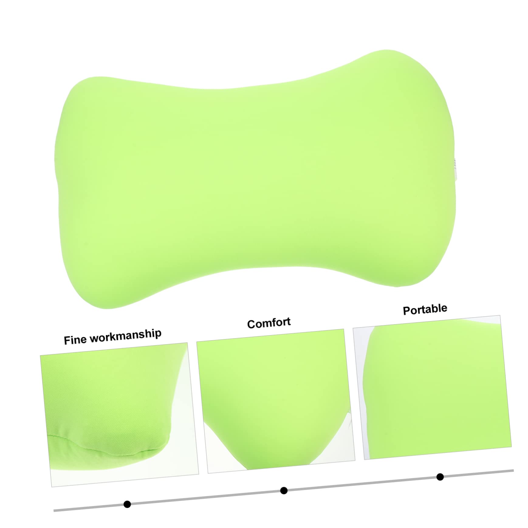 Yardwe 2pezzi Cuscino Da Viaggio Ergonomico Cuscino Portatile Per Camping e Ufficio Resistente All Usura Guanciale Comodo Per Riposo