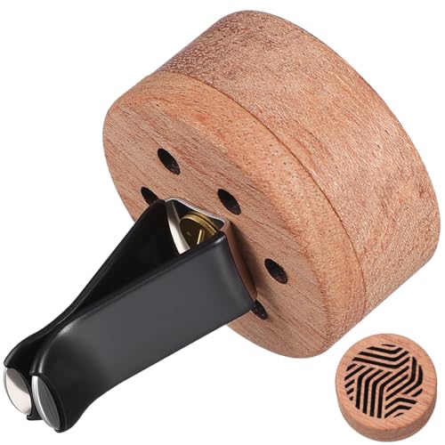 Image of PartyKindom Car Aroma Diffuser Clip for Essential Oils Compact Wooden Car Perfume Vent Clip Air Freshener Portable Aromatherapy Device for Interior