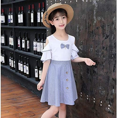 Amazon Co Jp Szkmbサマーガールズカジュアルドレス10歳から12歳の女の子の誕生日ドレスプリンセス子供服レースサマーパーティードレス 服 ファッション小物