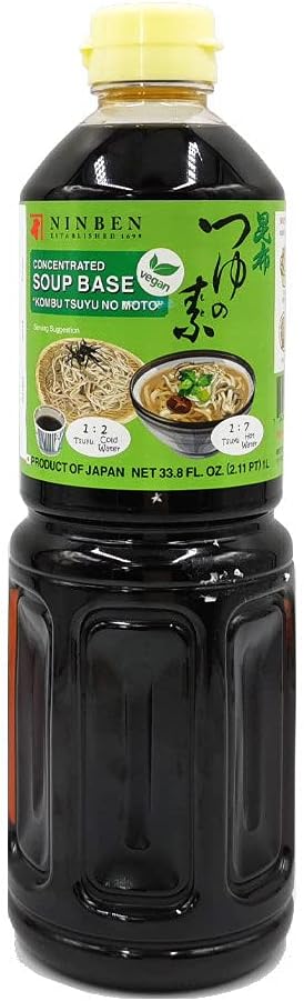 Ninben Concentrated Soup Base (Kombu Tsuyu No Moto) 1L