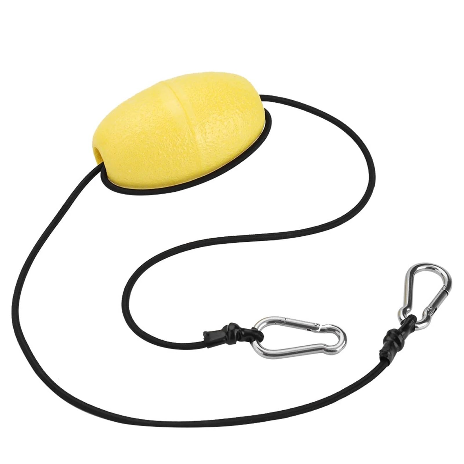 Soywim One Color Mooring Rope, Drift Anchor Rope Portable Tow Nylon With Eva Buoy Steel Clips Ing Supplies