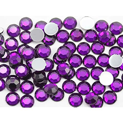 Allstarco 1000PCS Rhinestones Améthyste Cover