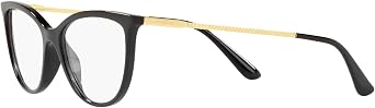 Vogue Eyewear Womens VO5239 Cat Eye Prescription Eyewear Frames, Dark Havana/Demo Lens, 54 mm