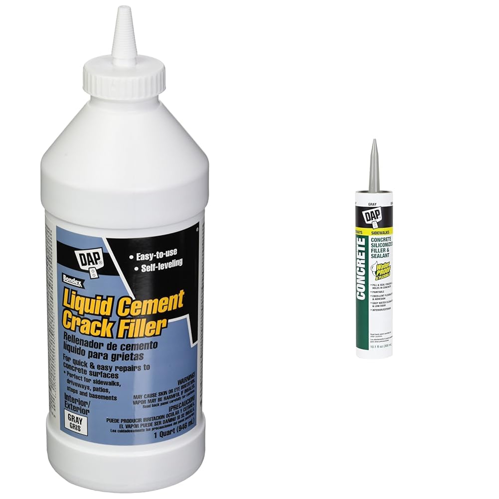 年末SALE 【 THP リキッド 1ml】 CBP CBD CRDH DAP 37584 Liquid Cement Crack Filler, 1 Quart, Gray