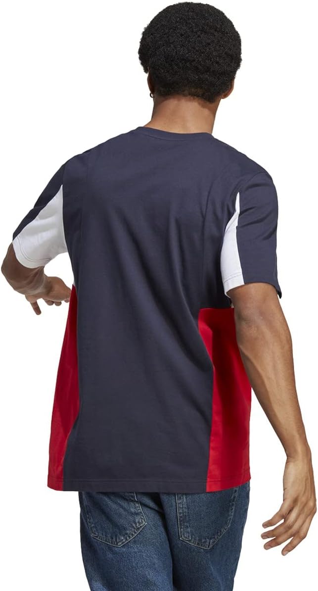 adidas Mens Essentials Colorblock T-shirtT-Shirt