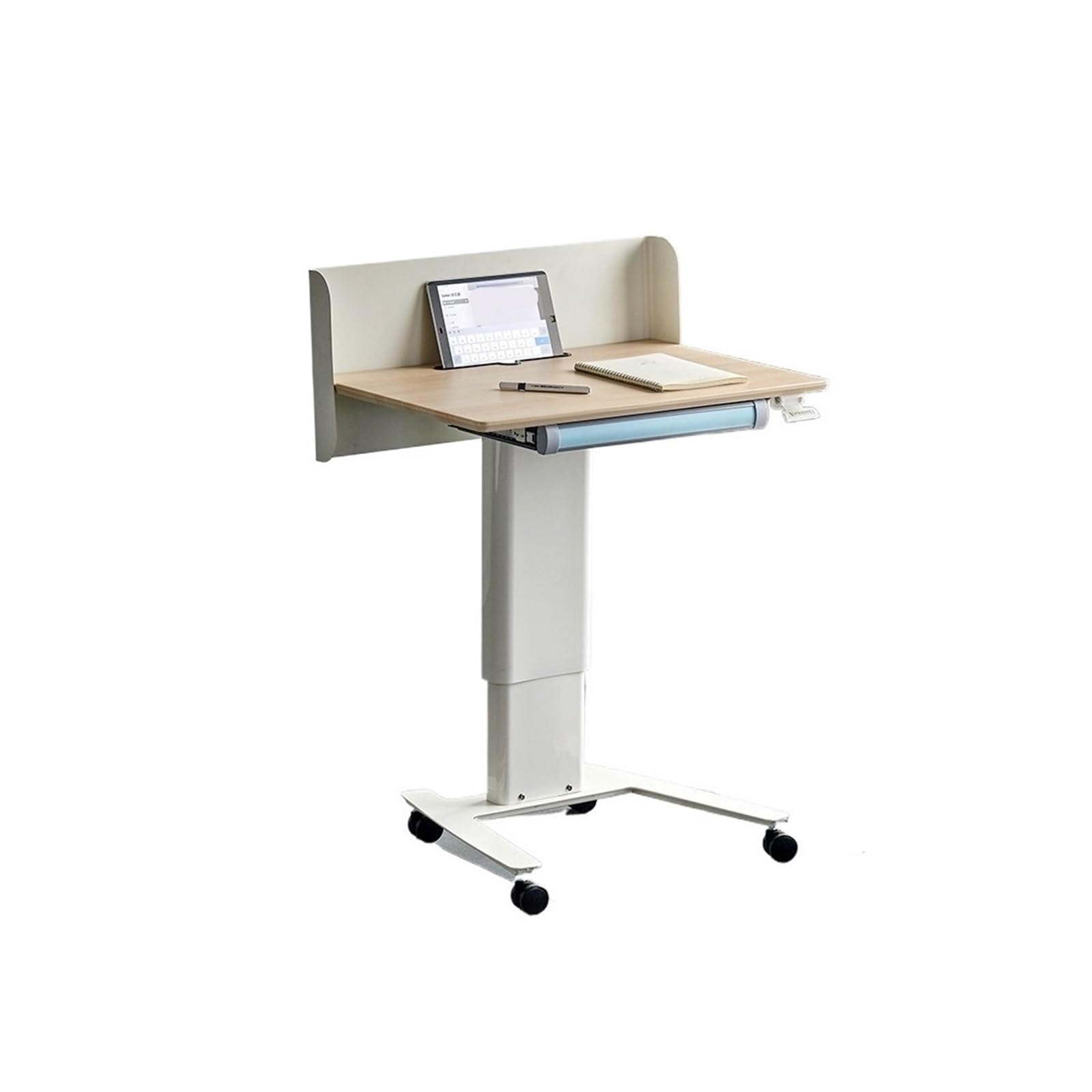 HLHLOP777 Teacher Lectern Portable Lectern Conference Speaking Platform Training Classroom Podium Height-adjustable Desk Portable Pulpit