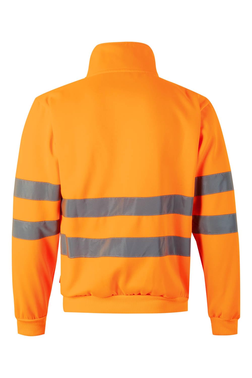 VELILLA GROUP EUROPE S.L. Velilla 305702 Sweat Haute visibilité avec Demi-Fermeture éclair Orange Fluo Taille L Unisexe Adulte
