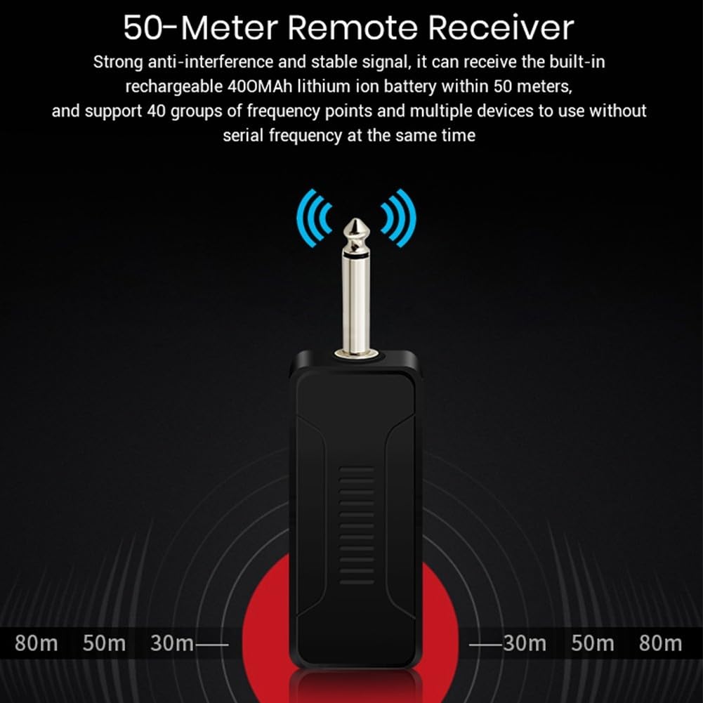 SPORTARC Set di microfoni senza fili, UHF microfono wireless ricaricabile USB Dual Headset System per altoparlante da palco insegna il discorso