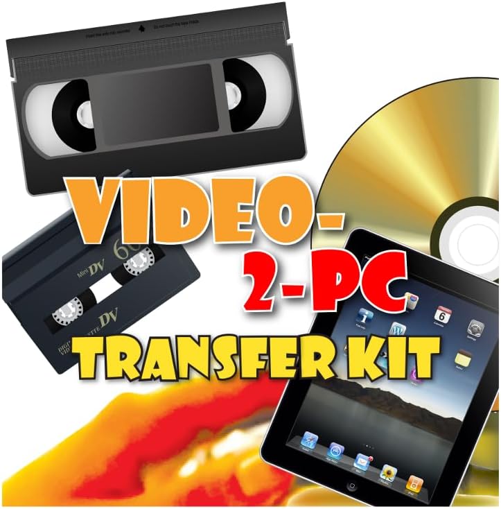 Video-2-PC USB Video Capture Kit. Links your VHS Player or Camcorder to your Windows 11/10/8/7 PC. Create MP4 Files and DVDs from VHS, Hi8, MiniDV.