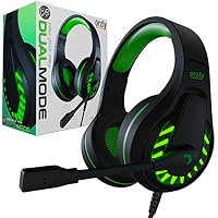 Orzly Gaming Headset for PC and Gaming Consoles compatible with PS5, PS4, XBOX SERIES X | S, XBOX ONE, Switch & Steam Deck with noise cancelling mic - RXH-30 Sagano Edition
