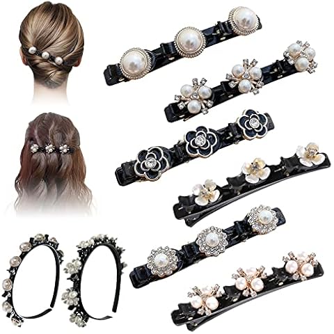 Pinzas Pelo Mujer Clips Pelo Mujer 6 Piezas Cover