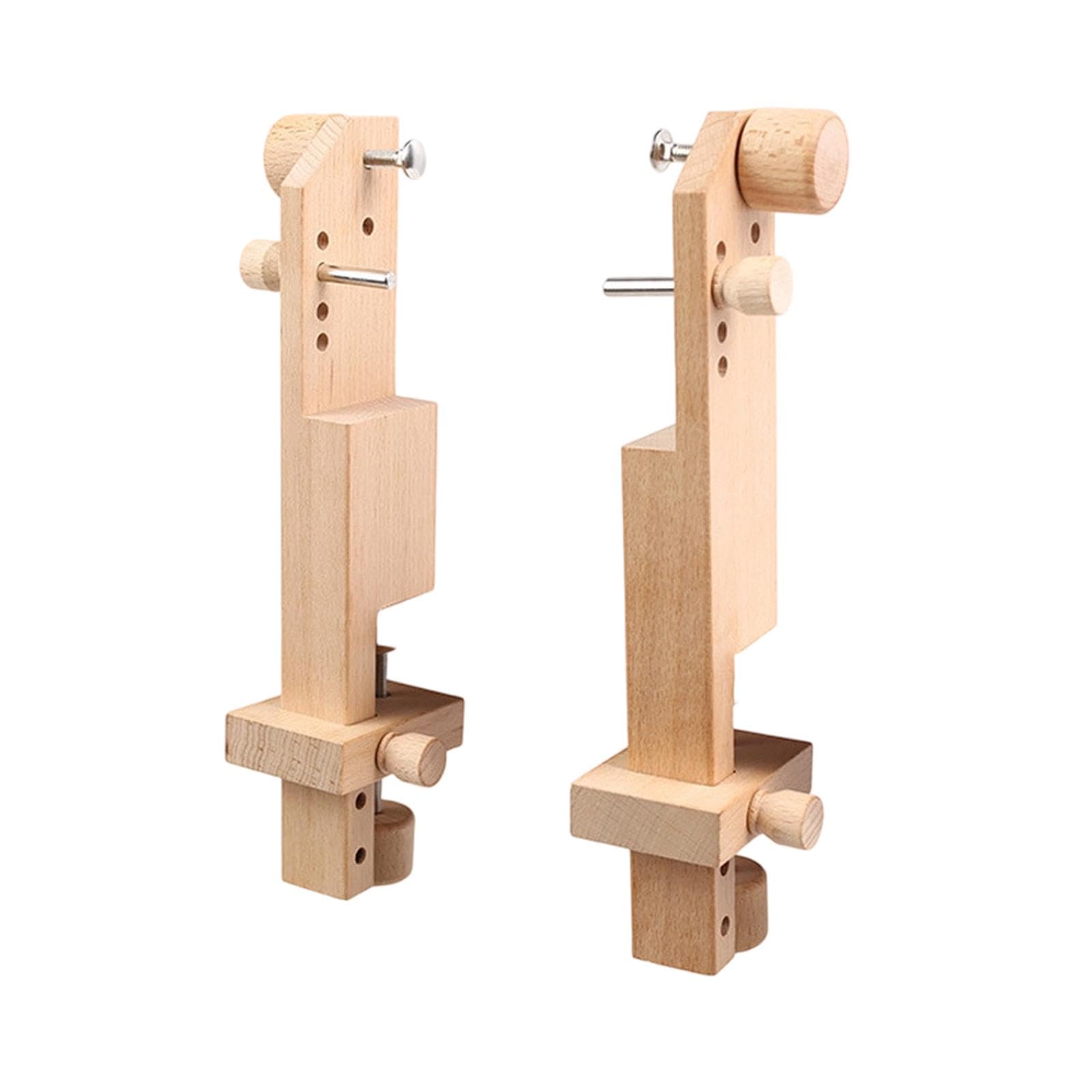 Milageto Bastidor de Soporte de Madera Ajustable para Bordado de Estructura para Tela Herramienta para Tapicería Adecuado para