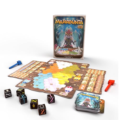 Image of Marabunta Board Game - A Strategy Game of Ant Colony Domination! Fun Family Game for Kids & Adults, Ages 10+, 2 Players, 30 Minute Playtime, Made by Space Cowboys
