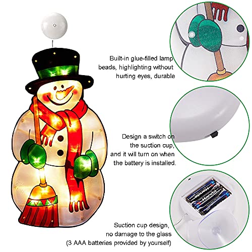 Luci Appese a Ventosa di Natale, le Natale Appese