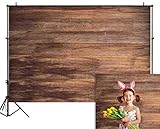 Funnytree 5X3ft Wood Backdrop Wooden Board Photography Bokeh Rustic Faux Panel Flat Background Portrait Retro Texture Photo Booth Studio Props Poster Photoshoot Photografia