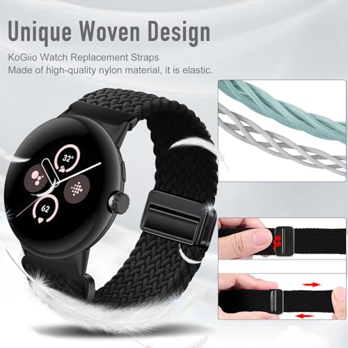 KoGiio Strap compatible with Google Pixel Watch 3 41mm / Google Pixel Watch 2 / Google Pixel Watch - Image 2