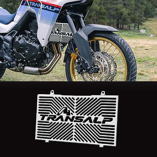 XIAMAOZPR FOR �I�[�g�o�C�A�N�Z�T���[���W�G�[�^�[�O�����K�[�h�J�o�[�v���e�N�^�[ Transalp xl750 2023 XL 750 XL750 2023 2024 Accessories (Silver)