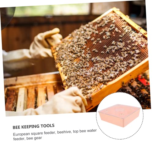 Mipcase 1 Conjunto De Bebedouro De Abelha Alimentadores De Beija-Flor De Plástico Dispensador De Águ