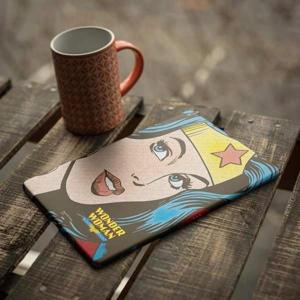 Skinit Decal Tablet skin compatible with iPad Air 10.9in (4th Gen, 2020) - Officially Licensed DC Comics Wonder Woman Vintage Profile Design
